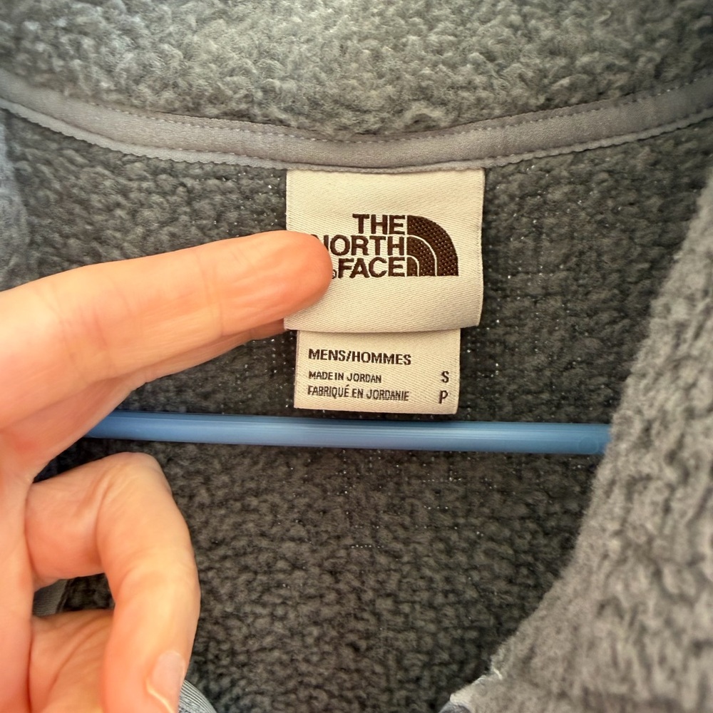 The North Face Gordon Lyons Fleece Sweater Vest Gray Small S Gorpcore - Picture 7 of 10